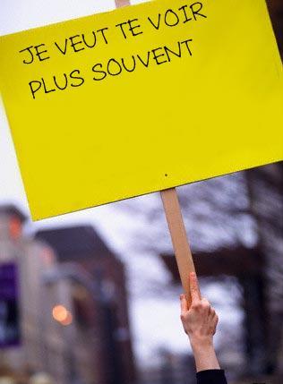 Manif' de l'amour!