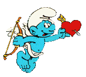 Homme bleu!